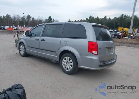 2016 Dodge Grand Caravan American Value Pkg z USA, uszkodzony, nr VIN 2C4RDGBG7GR227524